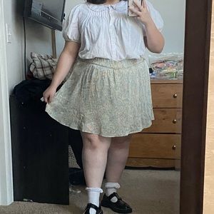 XXL H&M Patterned Skort
